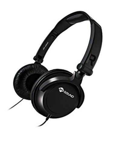 JVC Cuffia a padiglione Mediacom Sticks M-HS040BN per DJ nero